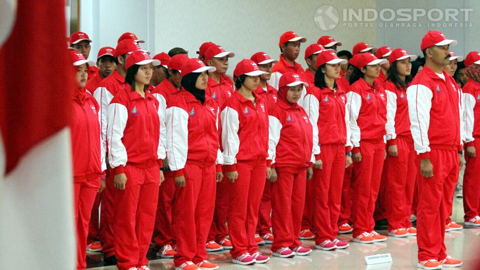 Atlet Indonesia yang akan berlaga di Asian Games 2014 Incheon, Korsel. Copyright: &copy; Herry Ibrahim/INDOSPORT